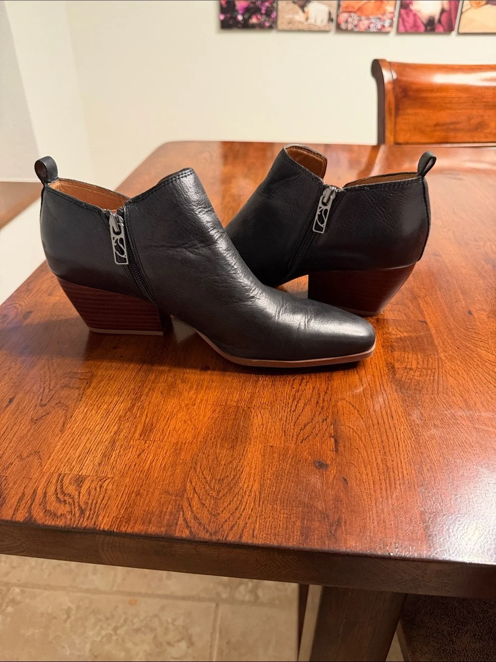 Franco Sarto Ankle Booties size 10